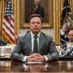 Elon musks Tesla mocks's profile picture