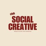 Social Creative Club | Creative Marketing ⊹₊⟡⋆'s profile picture